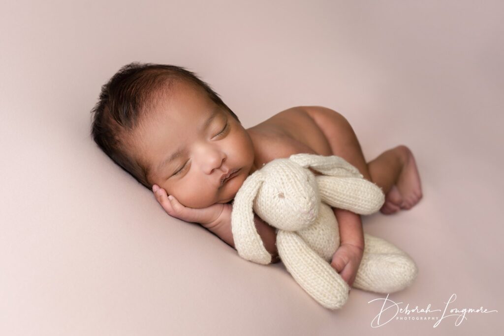 baby photography - side pose