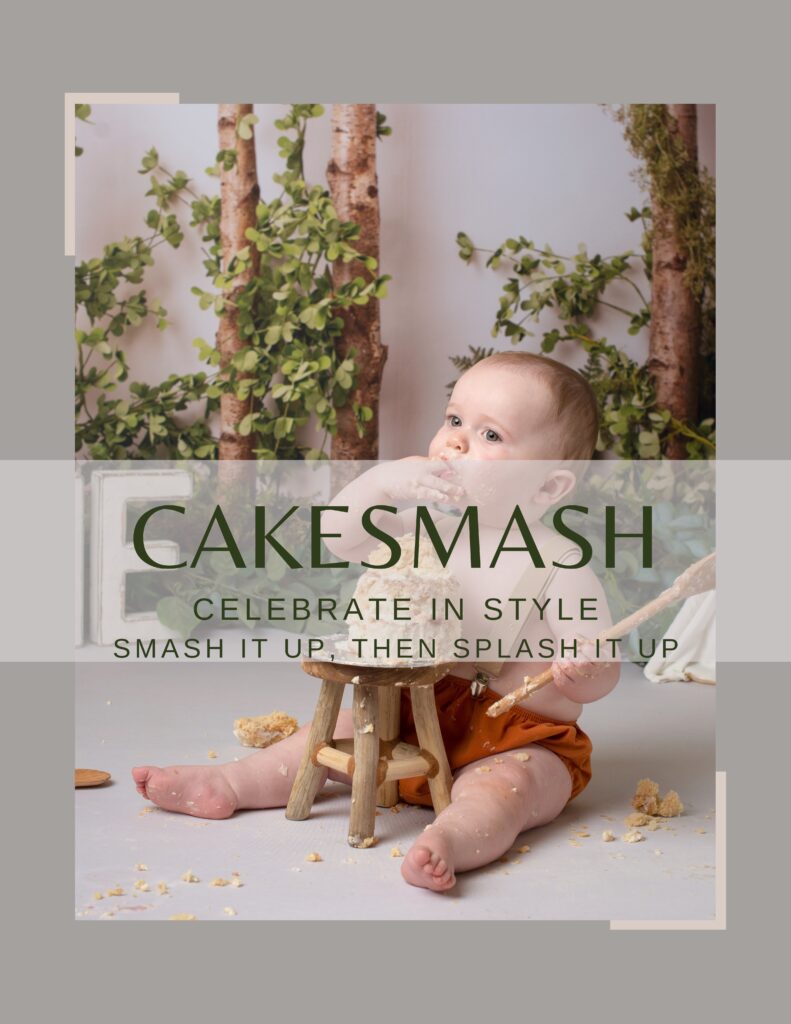 Cake smash photography Tamworth, Cake smash photography birmingham