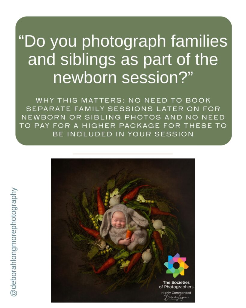 what to ask a newborn photographer before booking